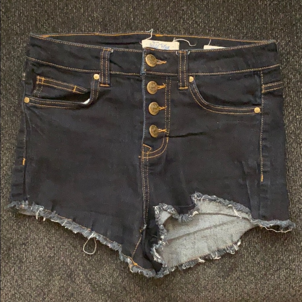 High waisted jeans